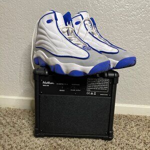 Jordan Pros White and Blue